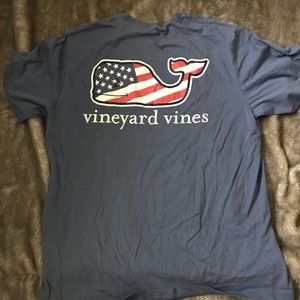 Vineyard Vines American Flag Tee